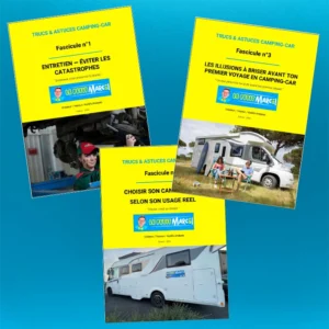 3 EBOOKS essentiels pour clarifier, choisir et comprendre l’univers du camping-car — sans illusions et sans marketing. Un pack complet pour les futurs camping-caristes qui veulent partir du bon pied.